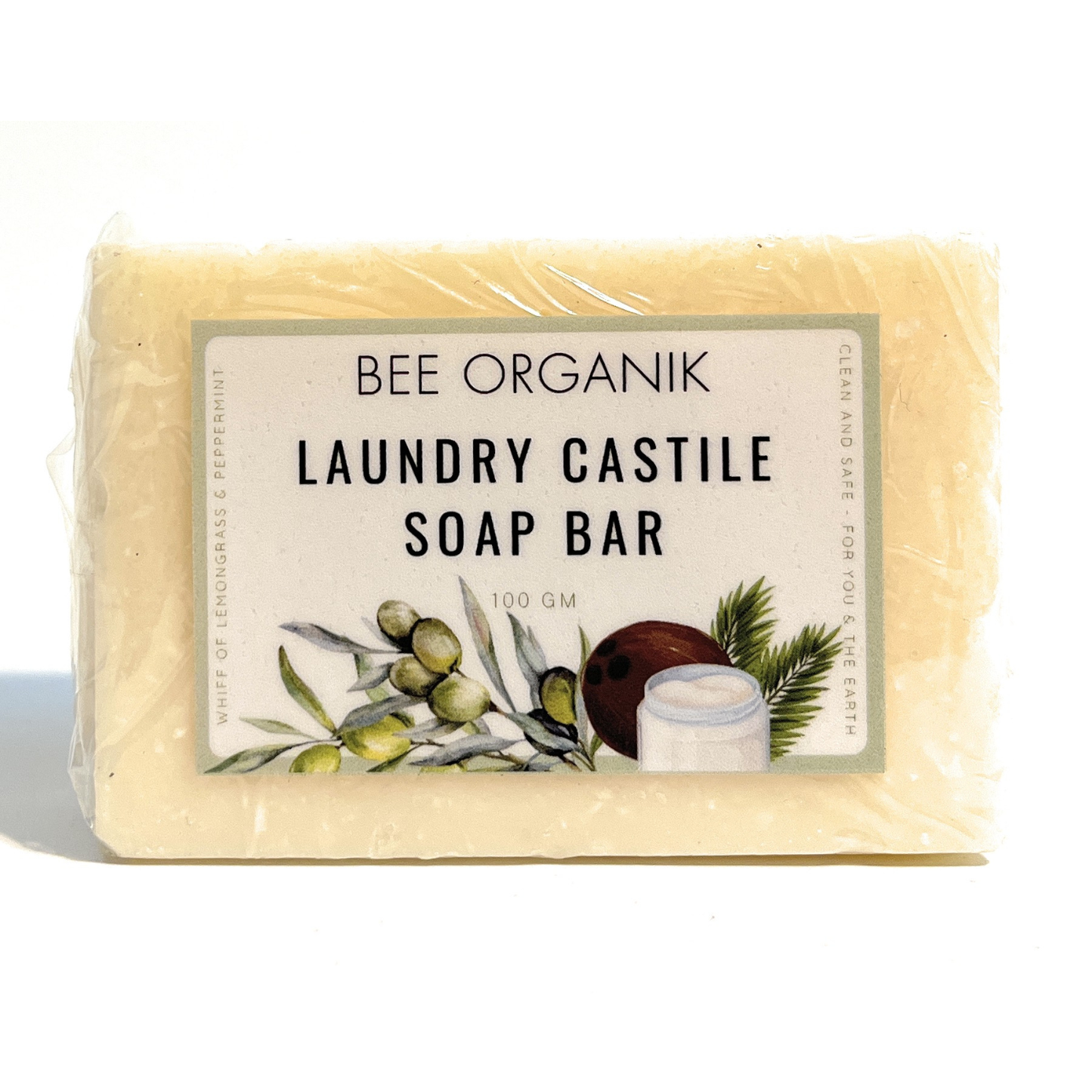 LAUNDRY CASTILE SOAP BAR 100g x 3 pcs