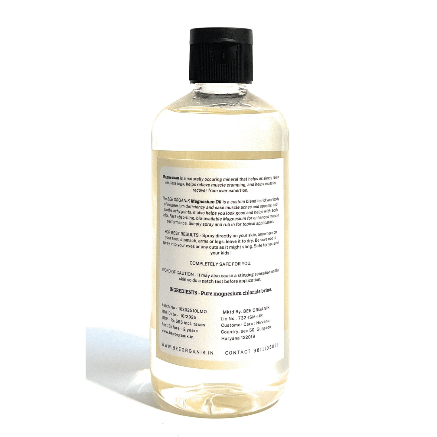 MAGNESIUM OIL (MAGNESIUM CHLORIDE BRINE) 300ml x 2 pcs