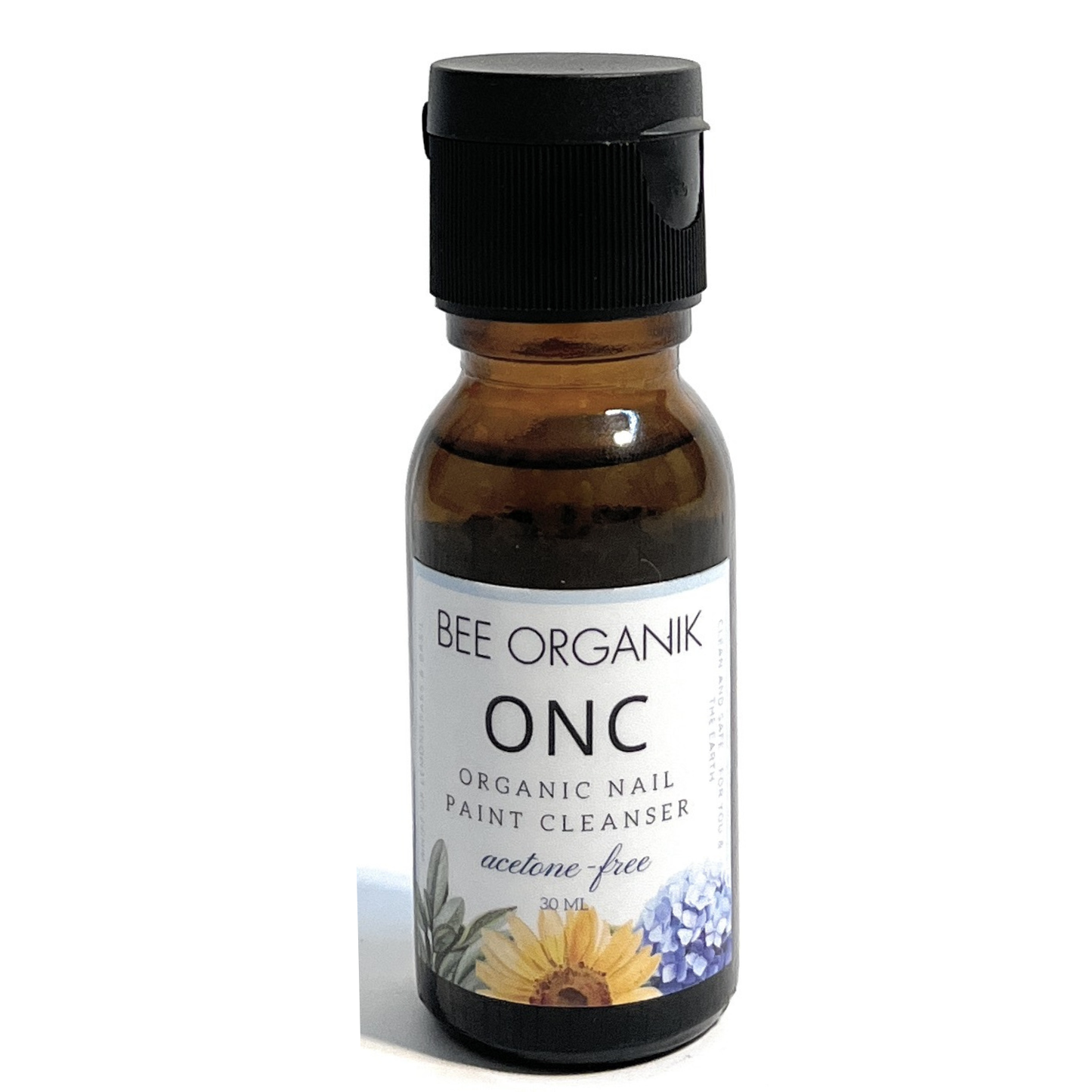 ONC - ORGANIC NAIL POLISH REMOVER 30ml (Non-Acetone)