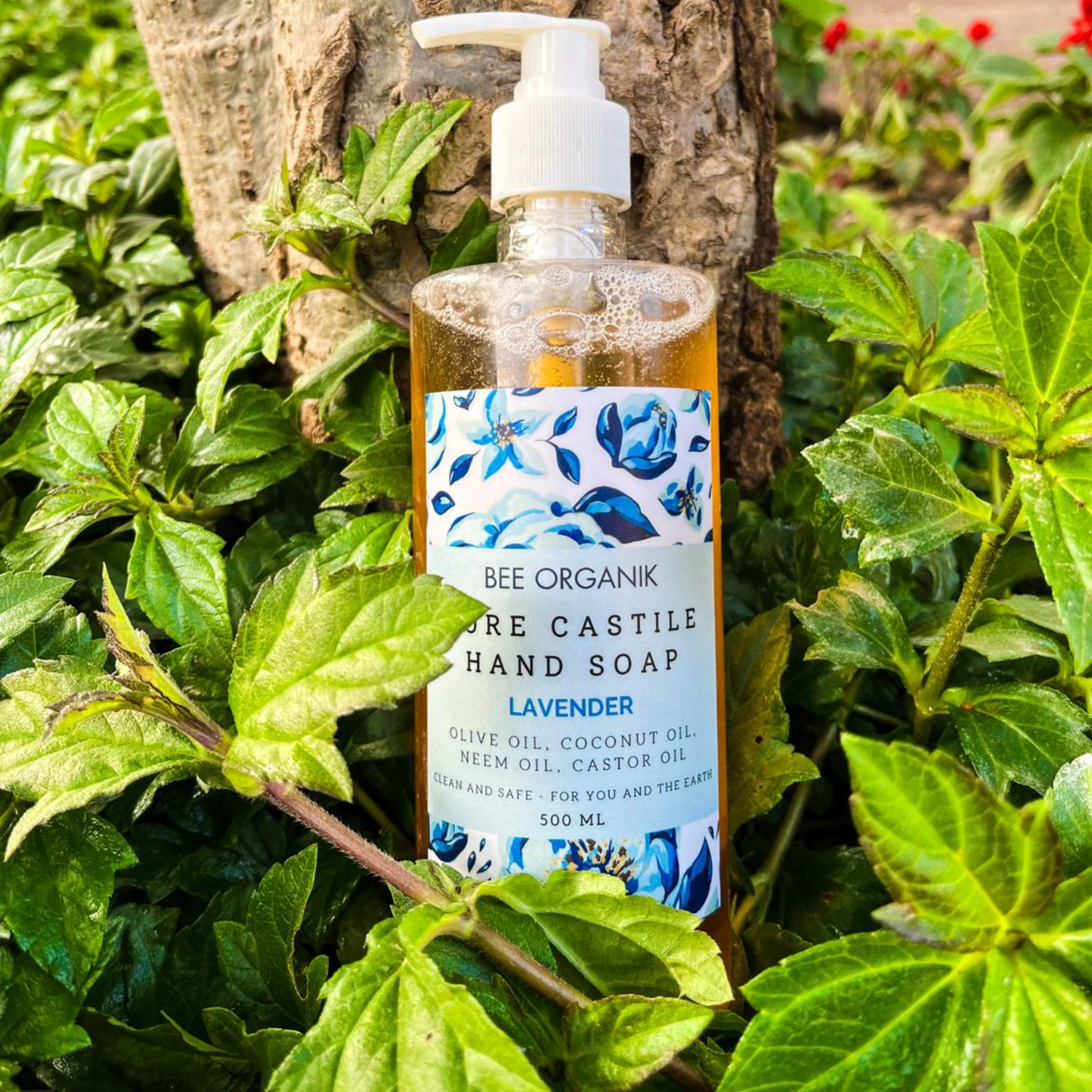 LAVENDER LIQUID CASTILE HAND SOAP 500ml