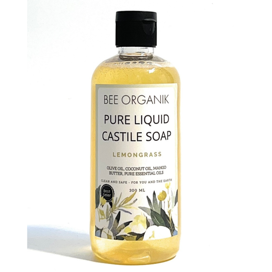 LEMONGRASS PURE LIQUID CASTILE SOAP 300ml
