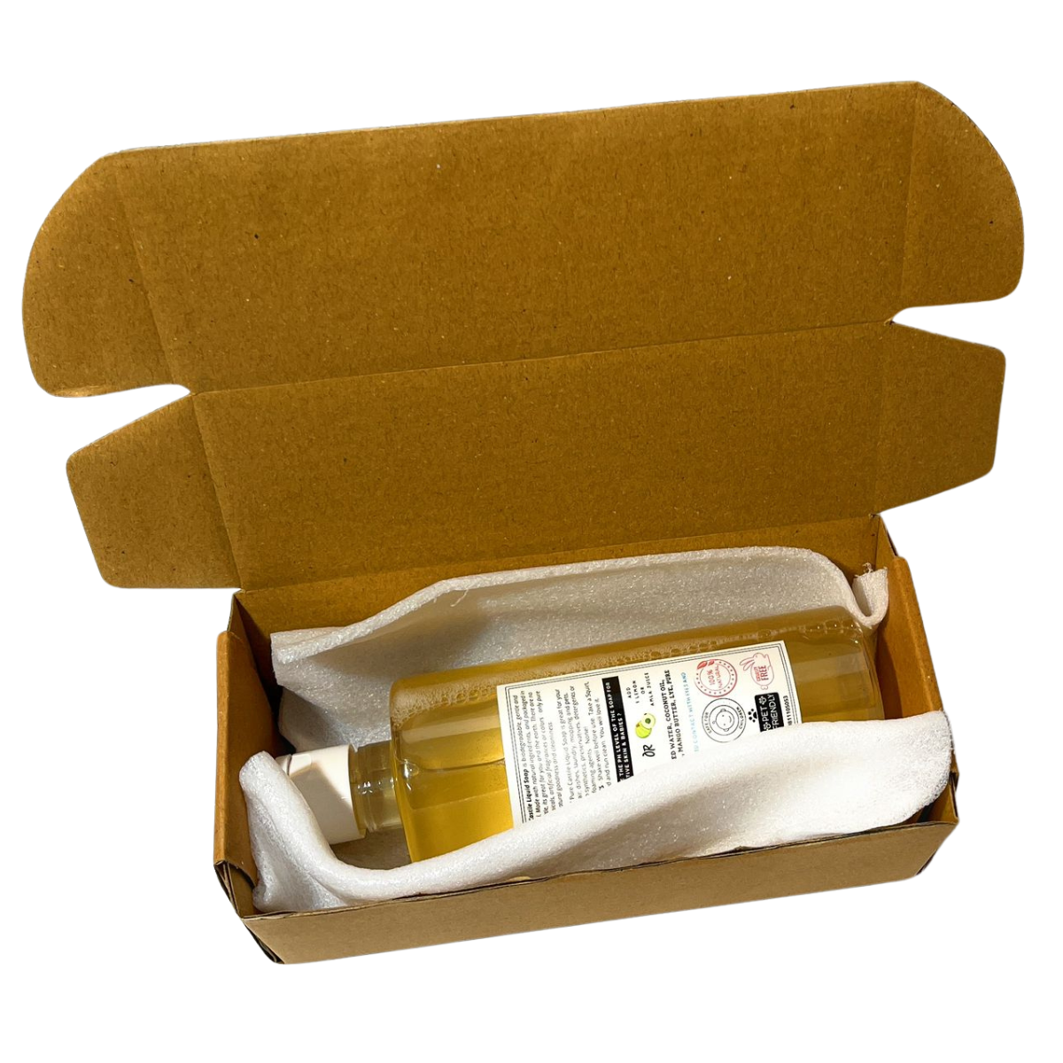 ORANGE & BERGAMOT PURE LIQUID CASTILE SOAP 500ml