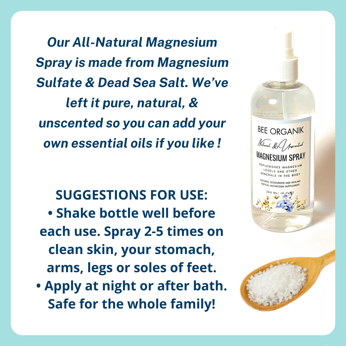 Magnesium Spray (300ml x 2)