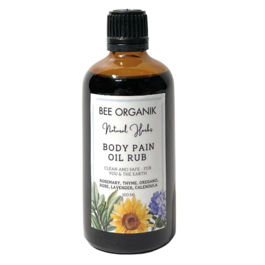 BODY PAIN OIL RUB 100ml - Helps Reduce Muscle, Joint, or Nerve Pain