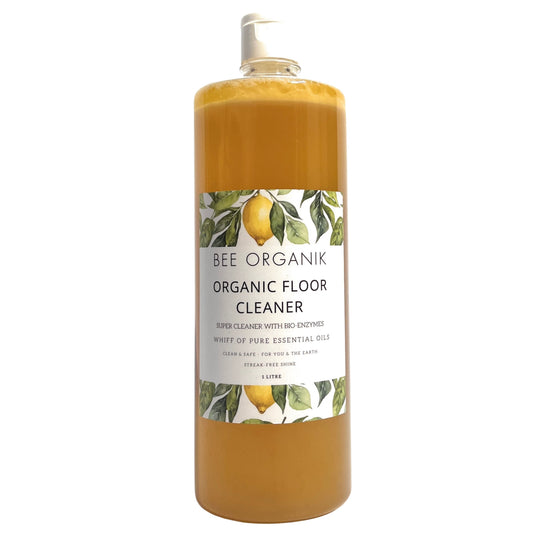 ORGANIC FLOOR CLEANER Lemongrass, Camphor & Gow Mutra (Cow Urine) - 1 Litre