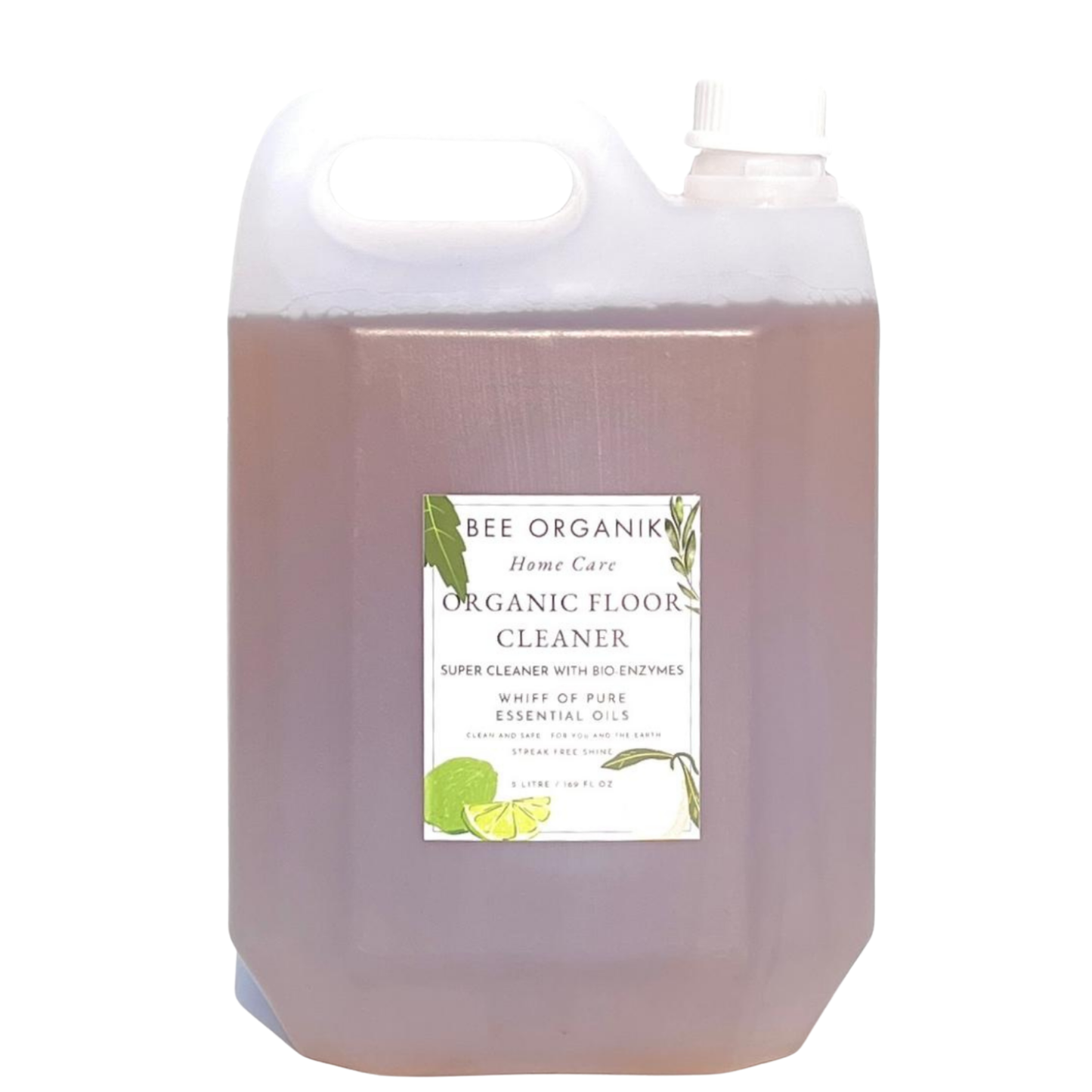 ORGANIC FLOOR CLEANER Citrodora & Camphor (5 litre)