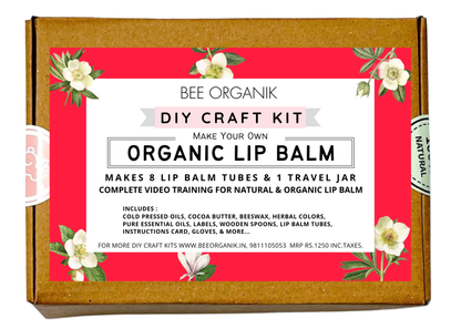 DIY Organic Lip Balm Making Kit