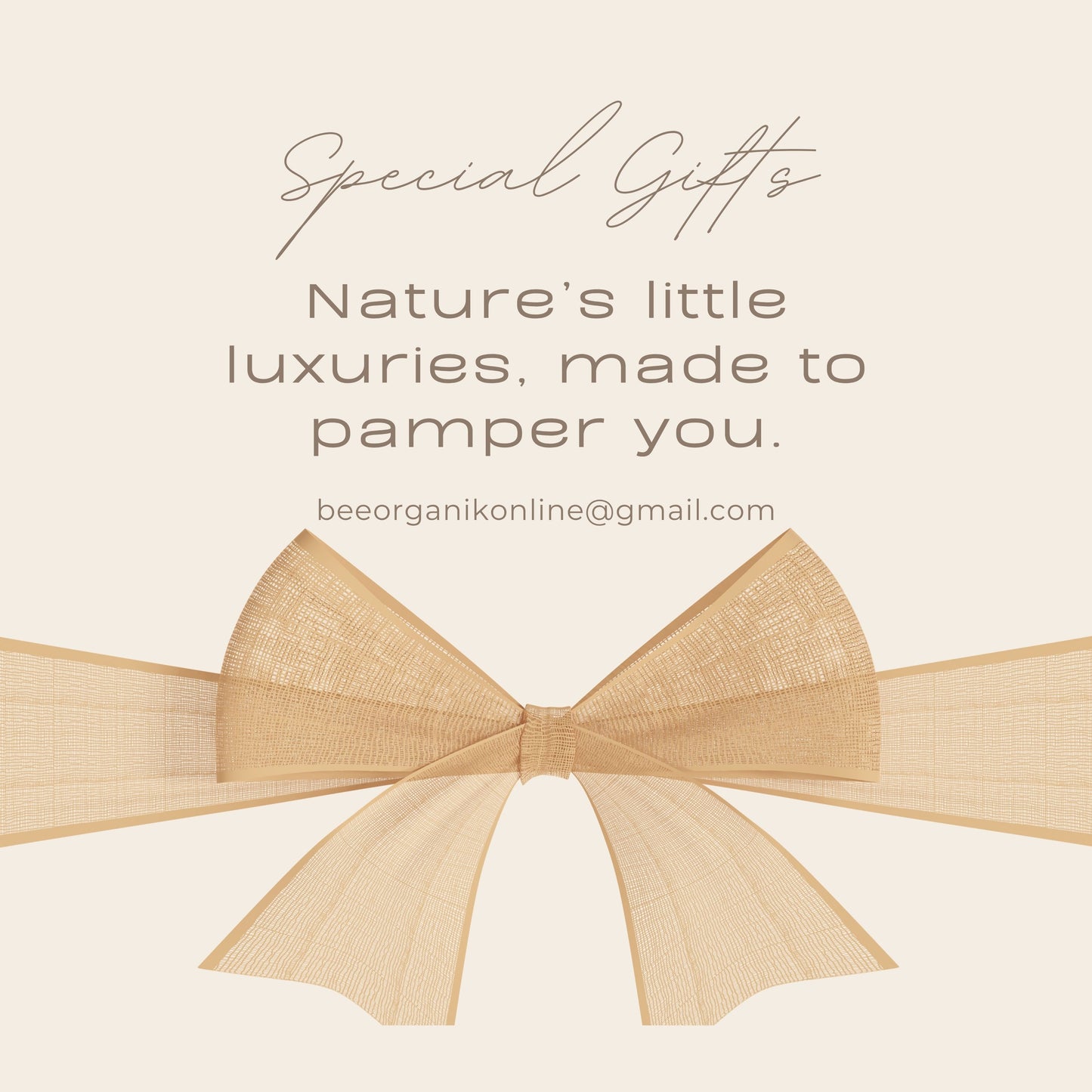 BEE ORGANIK GIFT CARD