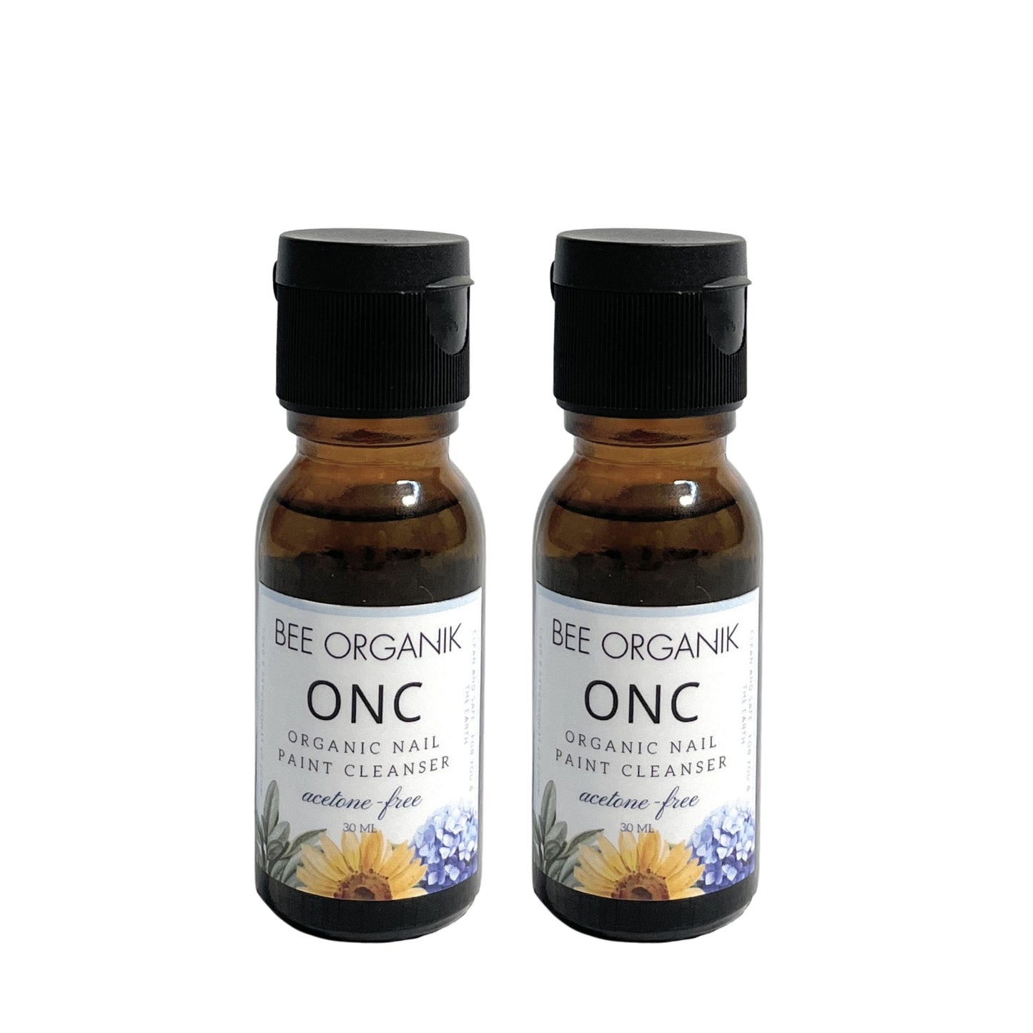 ONC Organic Nail Paint Cleanser 30ml (2 pcs)
