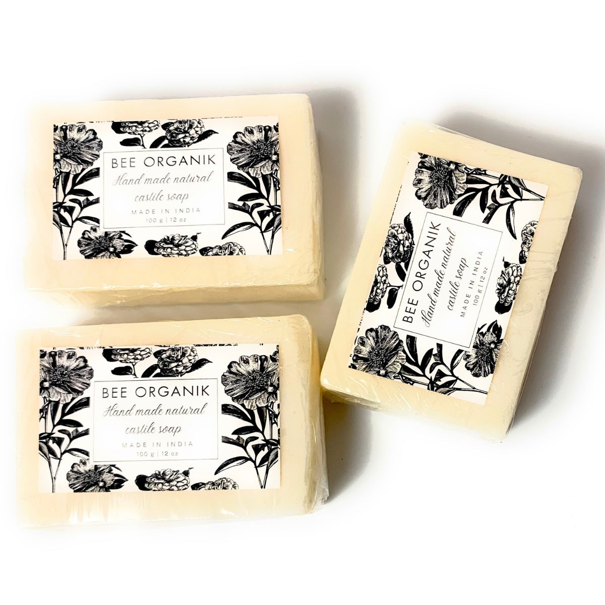 Castile Soap Bar – 3 Pack (100g x 3)