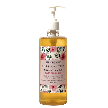 Rose Geranium Castile Soap