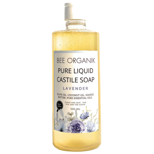 LAVENDER PURE LIQUID CASTILE SOAP 500ml