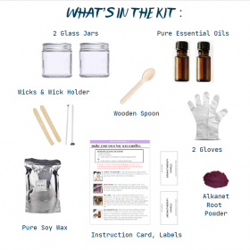 DIY Soy Wax Candles Kit