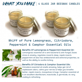DIY Beeswax Candle Kit 