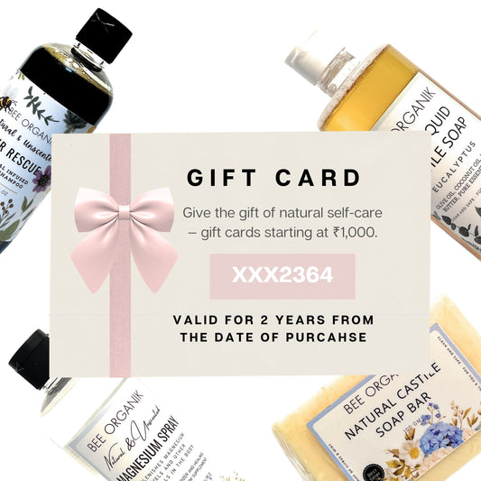BEE ORGANIK GIFT CARD