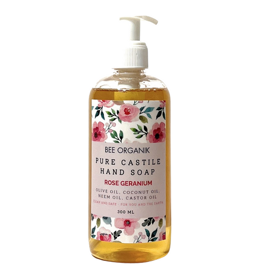 Rose Geranium Castile Soap