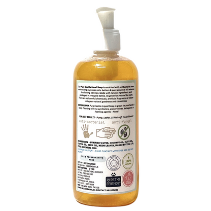 Natural Castile Hand Soap 