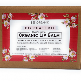 DIY Organic Lip Balm | Complete materials and video training | SLS and Paraben Free | Makes 8 tubes & 2 Travel jars