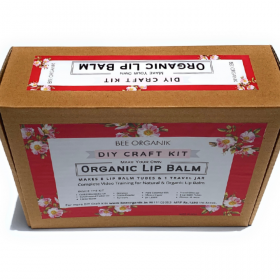 DIY Organic Lip Balm | Complete materials and video training | SLS and Paraben Free | Makes 8 tubes & 2 Travel jars