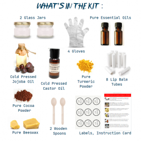 DIY Organic Lip Balm Kit