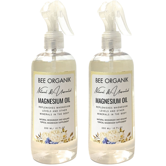 MAGNESIUM OIL (MAGNESIUM CHLORIDE BRINE) 300ml x 2 pcs