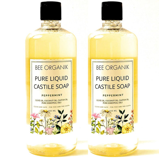 Peppermint Liquid Castile Soap 