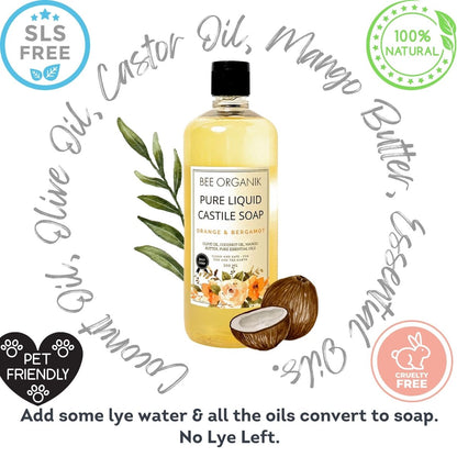 Orange Bergamot Castile Soap